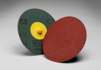 3M Cubitron II 982C, 2" 80+ Grit, TR Roloc Fibre Disc