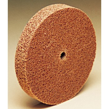 3M, 2" x 1/8" x 1/8" 7A Medium Grit, Scotch-Brite Cut and Polish Unitized Wheel