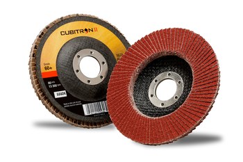 3M Cubitron II 967A, 4-1/2" x 7/8" 40+ Grit, T27 Flap disc