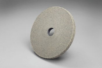 3M EX2, 6" x 1/2" x 1" 8S Fine Grit, Scotch-Brite Deburring Wheel