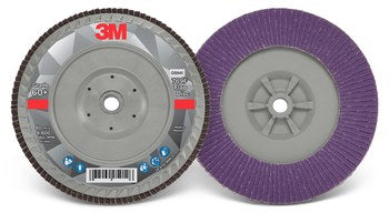 3M 769F, 7" x 5/8-11" 80+ Grit, T27 Quick Change Flap disc