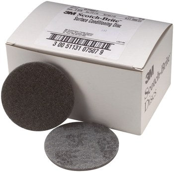 3M Scotch-Brite, 5" Super Fine Grit, Hook-and-Loop SC Surface Conditioning Disc