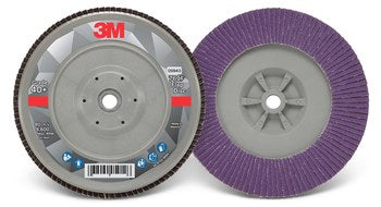 3M 769F, 7" x 5/8-11" 60+ Grit, T29 Quick Change Flap disc