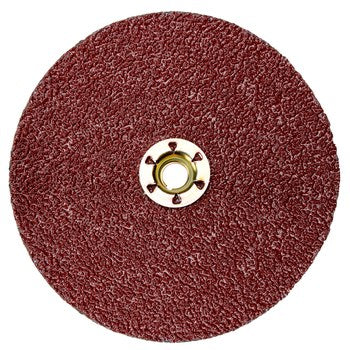 3M Cubitron II 987C, 4" 60+ Grit, TR Roloc Fibre Disc