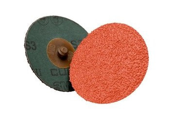 3M Cubitron II 987C, 4" 36+ Grit, TR Roloc Fibre Disc