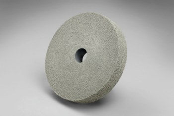 3M EXL, 6" x 1" x 1" 8A Medium Grit, Scotch-Brite Deburring Wheel